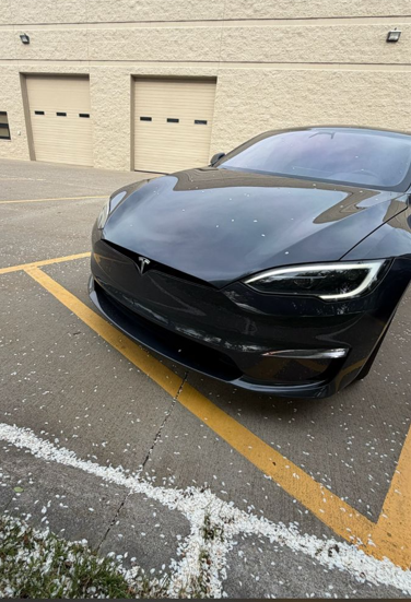 Black 2024 Tesla Model S AWD Sedan All-Wheel Drive 1-Speed Automatic