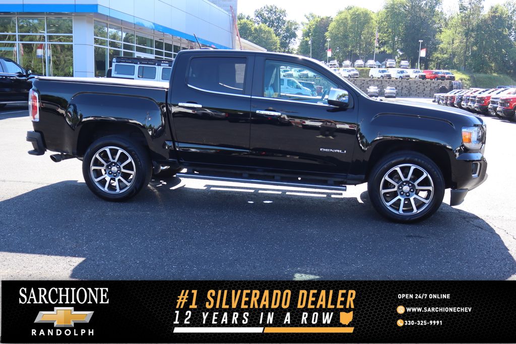 Onyx Black 2020 GMC Canyon Pickup Truck Four-Wheel Drive 8-Speed Automatic
