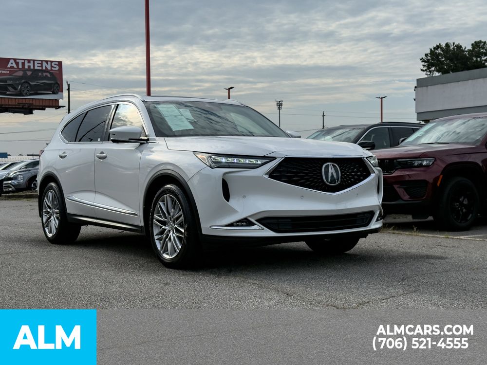 Used 2024 Platinum White Pearl Acura Advance image 5
