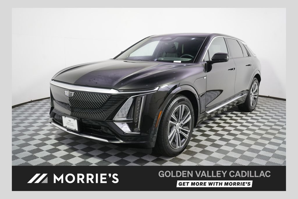 Black Metallic 2024 Cadillac LYRIQ Luxury 1 AWD SUV / Crossover All-Wheel Drive 1-Speed Automatic