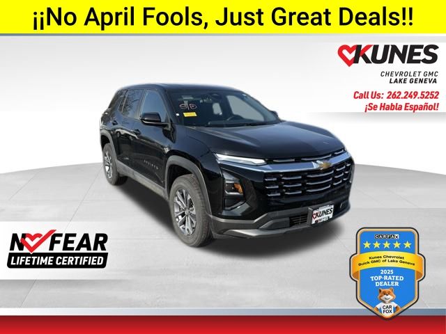 Mosaic Black Metallic 2025 Chevrolet Equinox LT FWD SUV / Crossover Front-Wheel Drive Continuously Variable Transmission