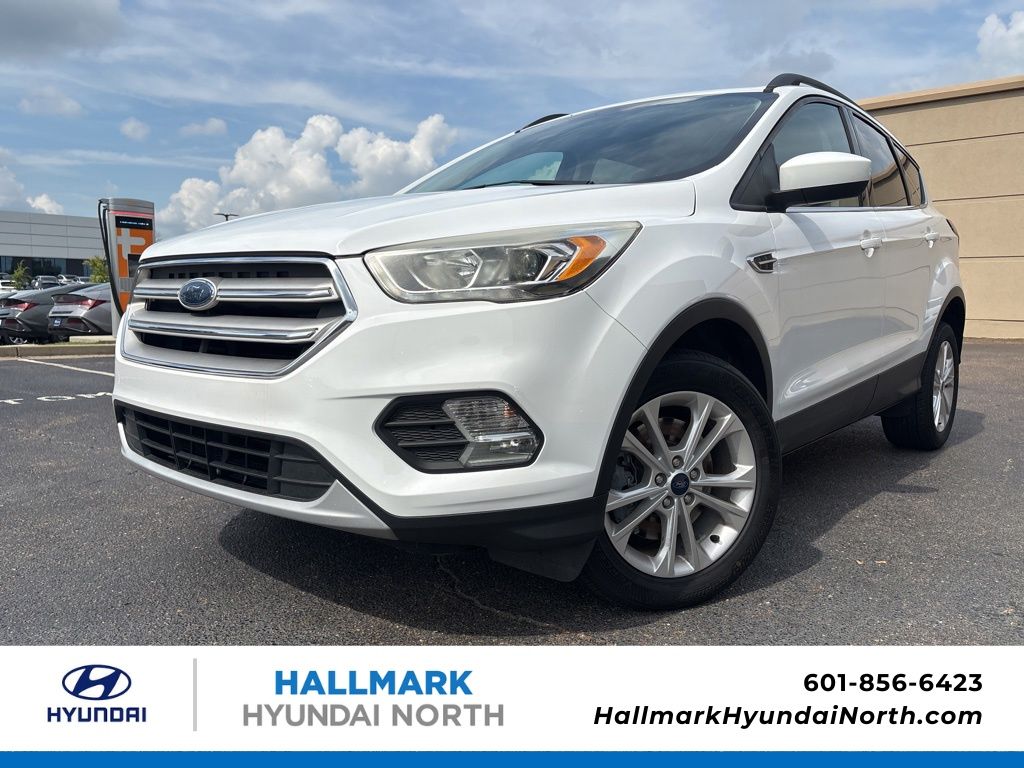 Oxford White 2019 Ford Escape SEL AWD SUV / Crossover All-Wheel Drive 6-Speed Automatic