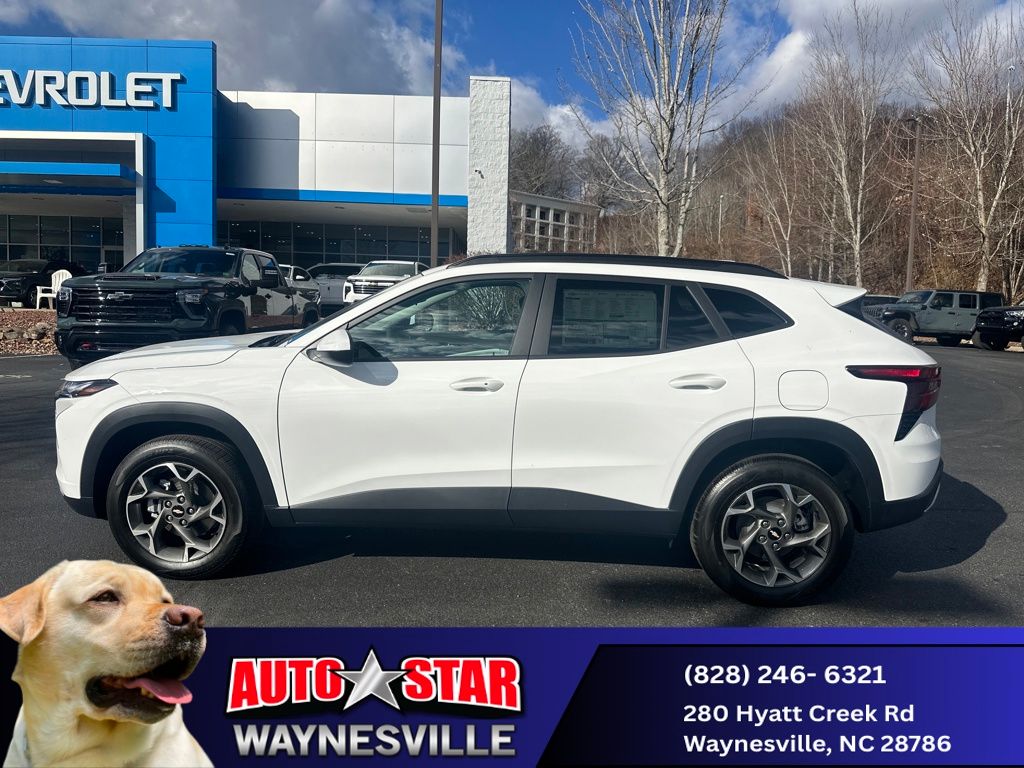 new 2025 Chevrolet Trax car, priced at $24,565