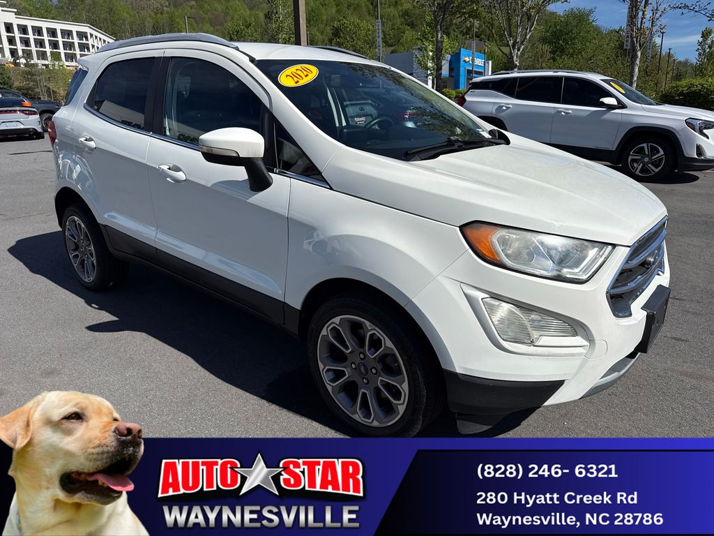 used 2020 Ford EcoSport car, priced at $14,603