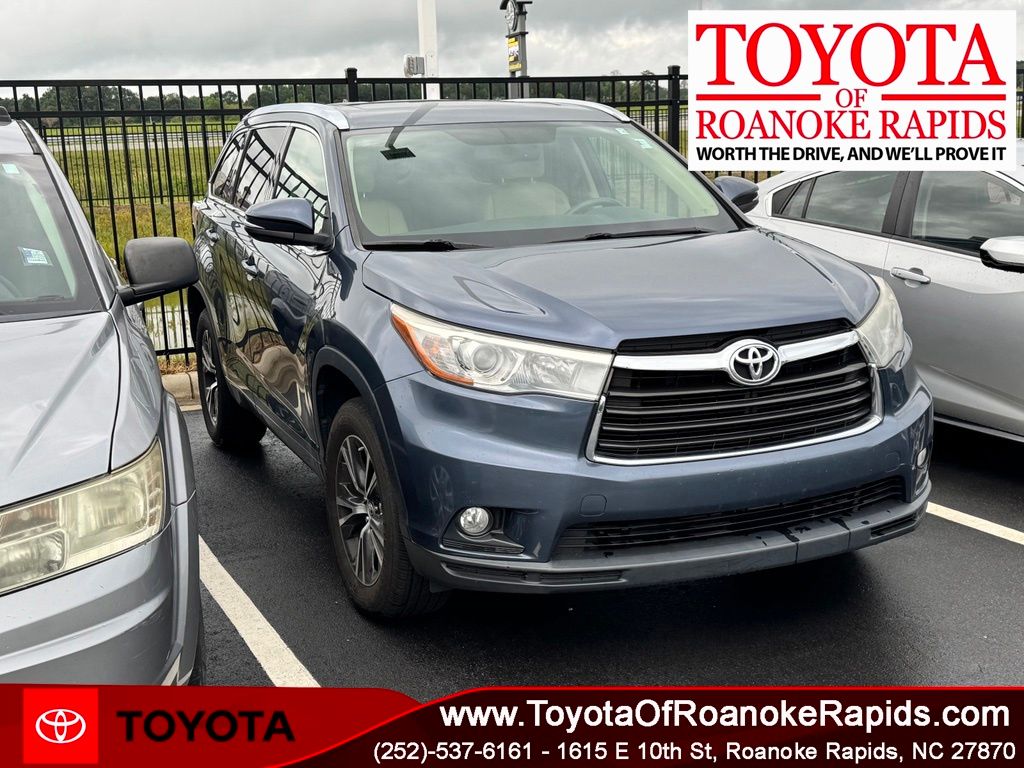 Shoreline Mist 2016 Toyota Highlander SUV / Crossover Front-Wheel Drive 6-Speed Automatic Overdrive