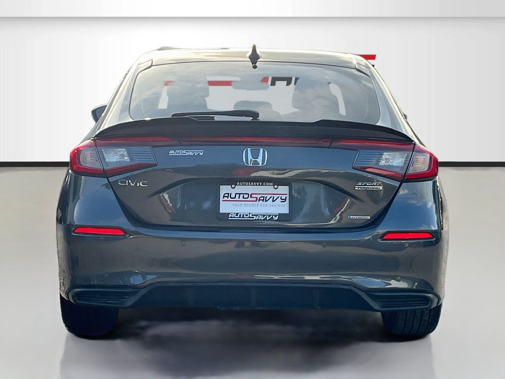 2025 Honda Civic Hybrid Sport Touring Gray at AutoSavvy Houston Southwest