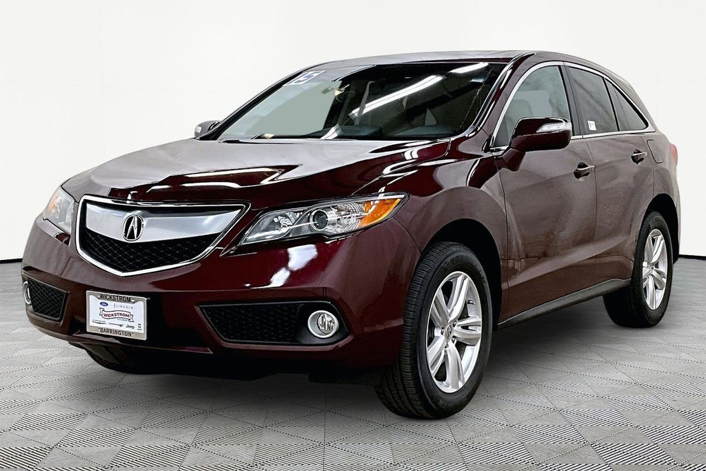 Basque Red Pearl II 2015 Acura RDX AWD with Technology Package SUV / Crossover All-Wheel Drive 6-Speed Automatic