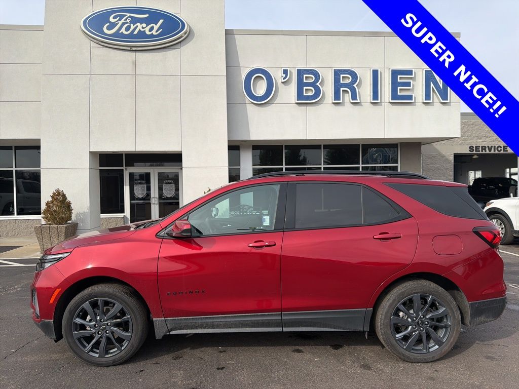 Radiant Red Tintcoat 2024 Chevrolet Equinox RS with 1RS AWD SUV / Crossover Four-Wheel Drive 6-Speed Automatic Overdrive