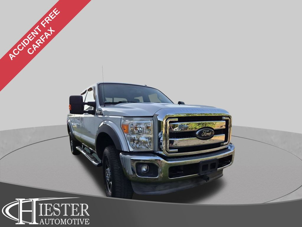 Oxford White 2013 Ford F-250 Super Duty Pickup Truck Four-Wheel Drive 6-Speed Automatic