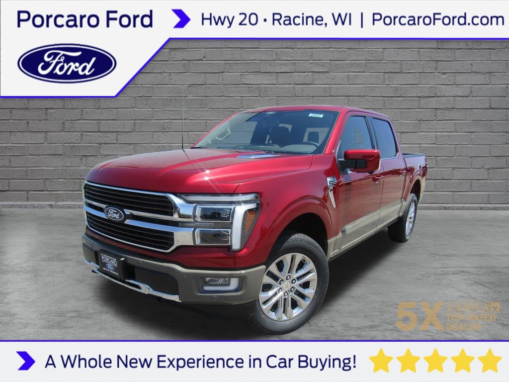 Ruby Red Metallic Tinted Clearcoat 2026 Ford F-150 Pickup Truck Four-Wheel Drive Automatic