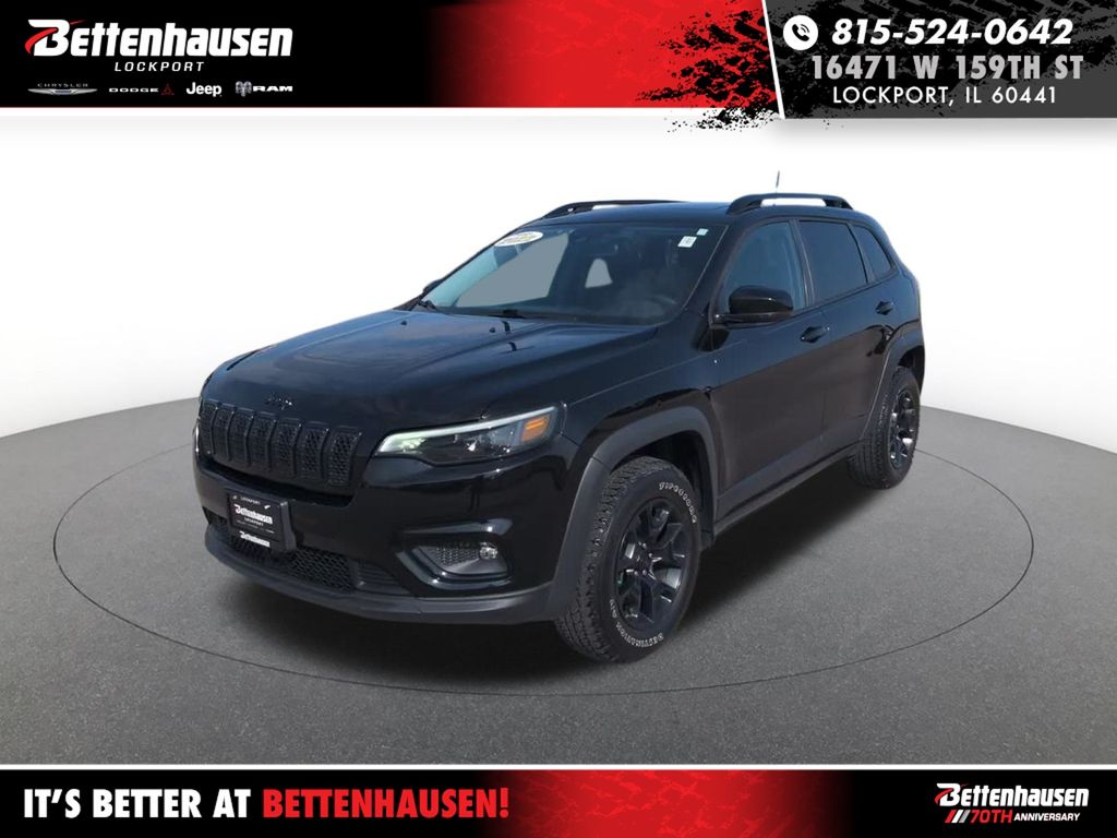 Diamond Black Crystal Pearlcoat 2022 Jeep Cherokee X 4WD SUV / Crossover Four-Wheel Drive 9-Speed Automatic