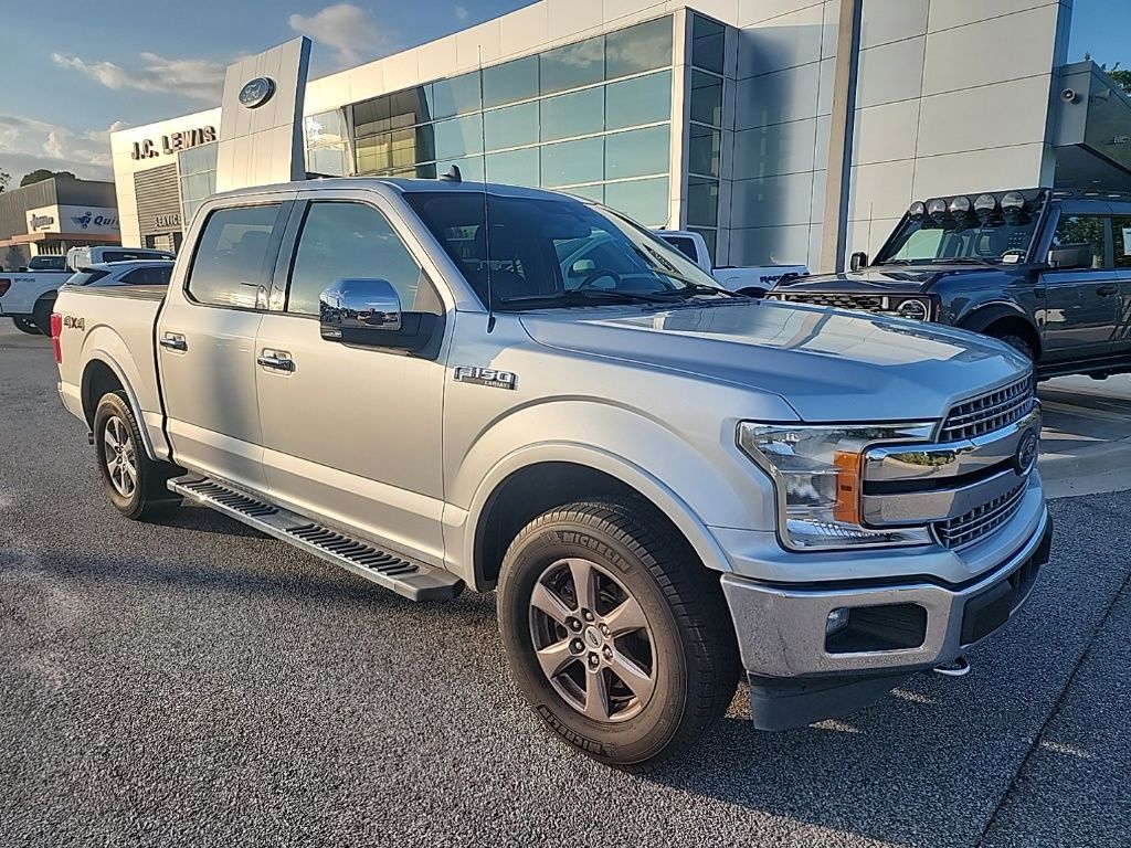 Ingot Silver 2019 Ford F-150 Pickup Truck Four-Wheel Drive Automatic