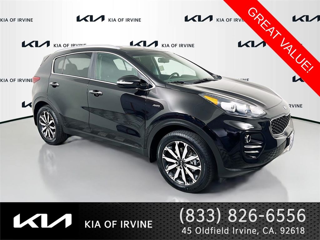 Black Cherry 2019 Kia Sportage EX AWD SUV / Crossover All-Wheel Drive 6-Speed Automatic Overdrive