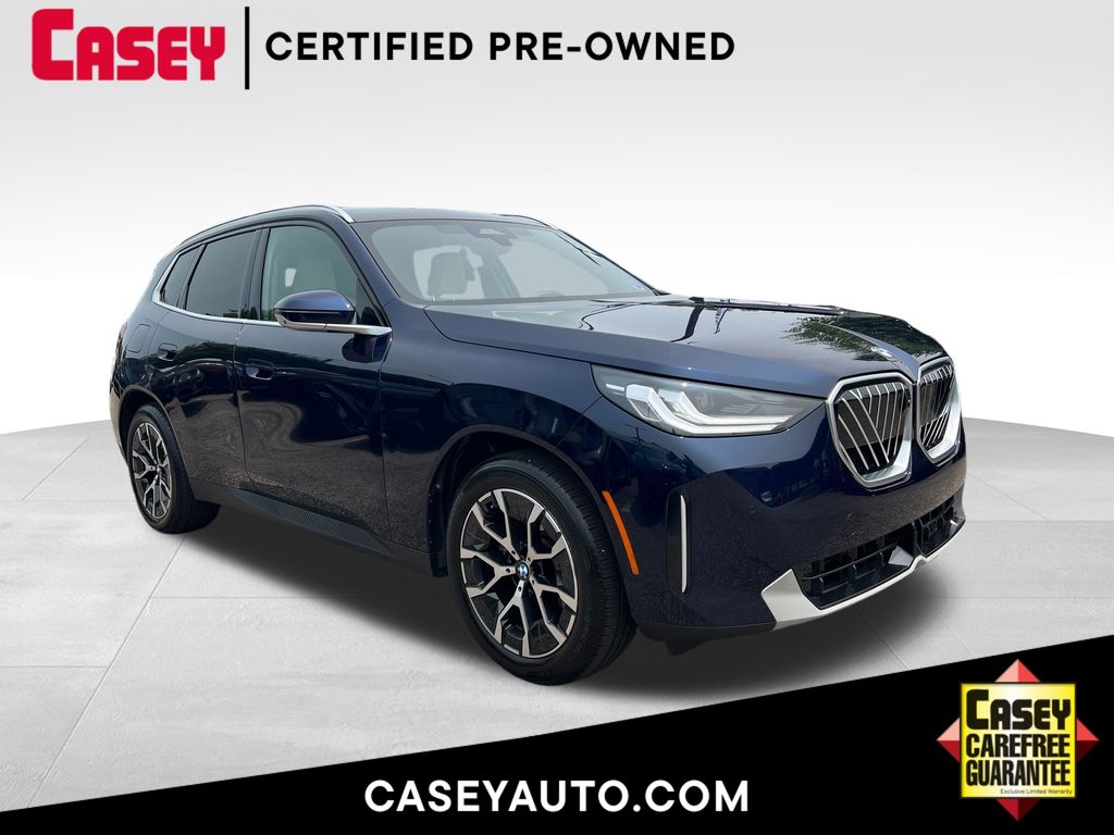 Tanzanite Blue II Metallic 2025 BMW X3 SUV / Crossover All-Wheel Drive 8-Speed Automatic