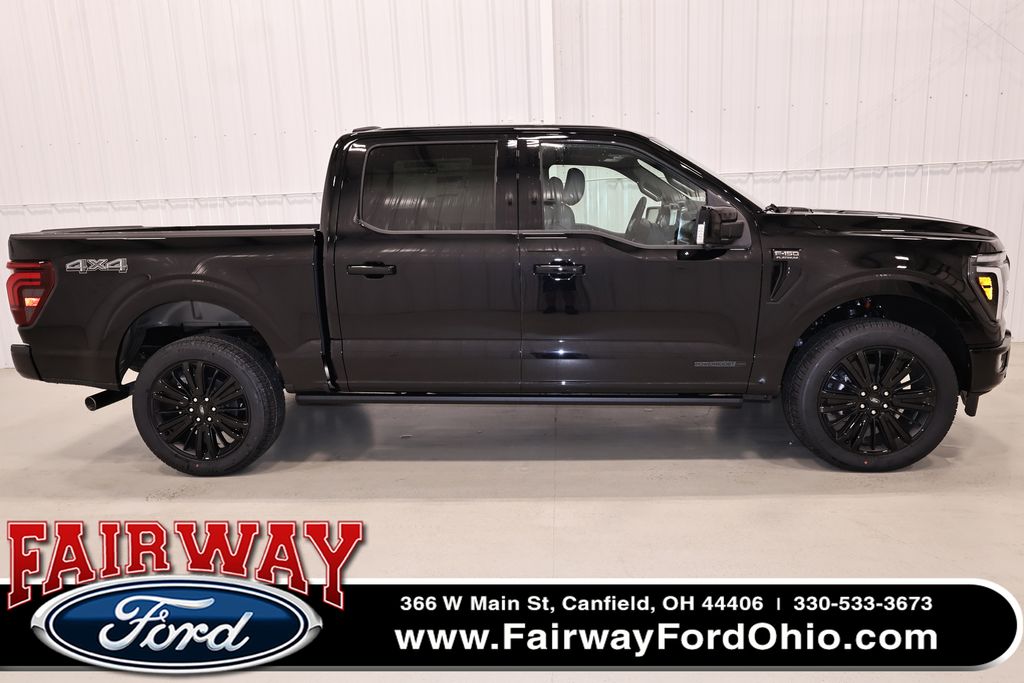 Agate Black Metallic 2026 Ford F-150 Pickup Truck Four-Wheel Drive Automatic