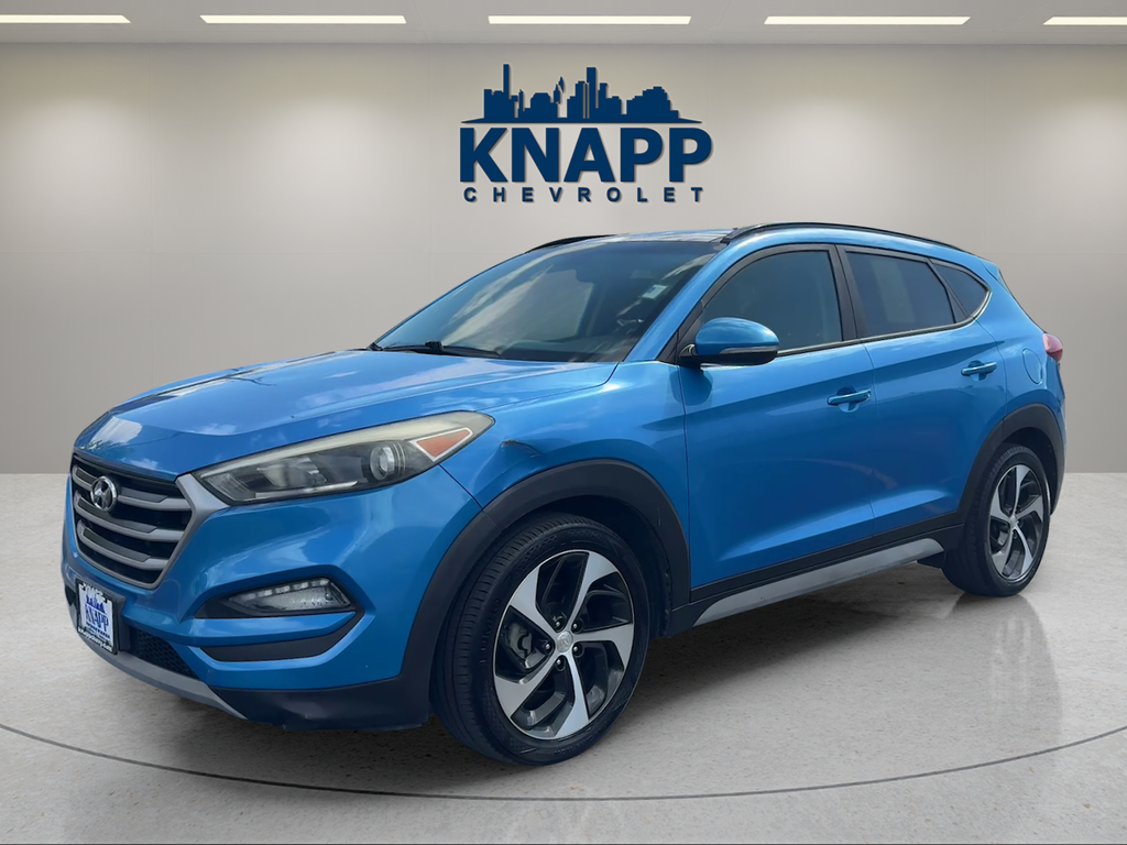 Caribbean Blue 2017 Hyundai Tucson SUV / Crossover Front-Wheel Drive 7-Speed Automatic
