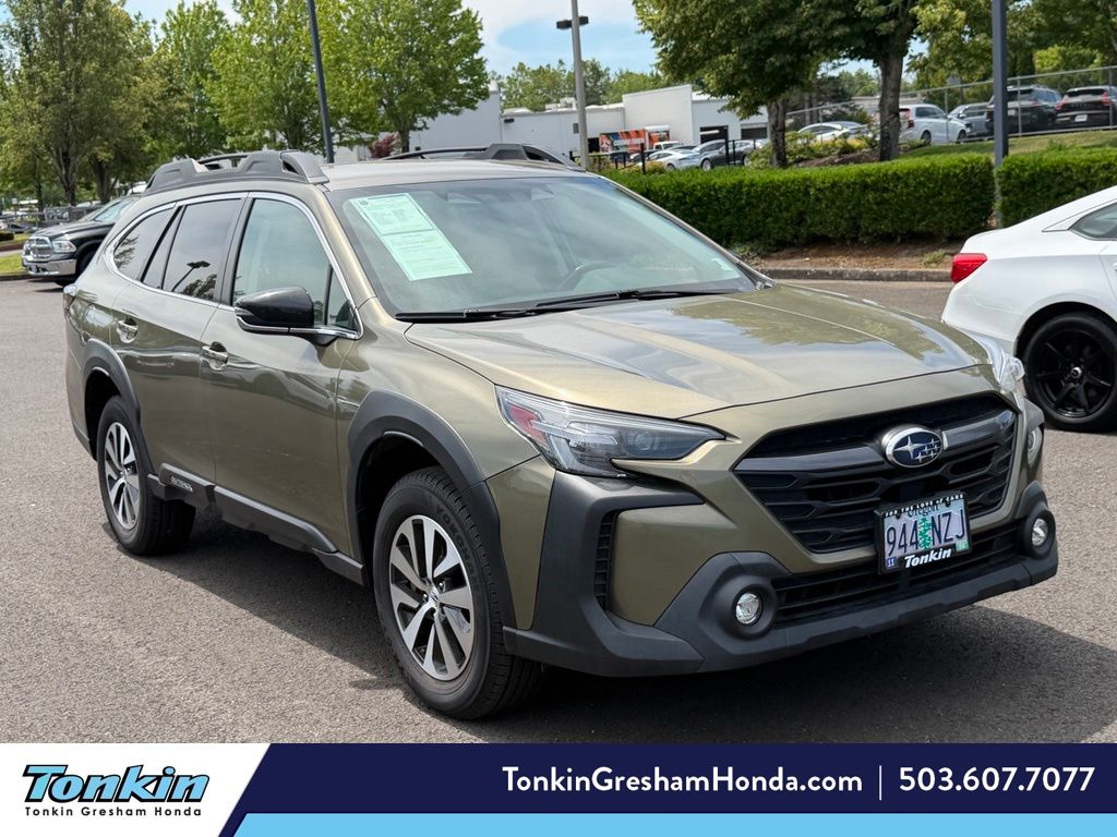 Autumn Green Metallic 2023 Subaru Outback SUV / Crossover All-Wheel Drive Continuously Variable Transmission