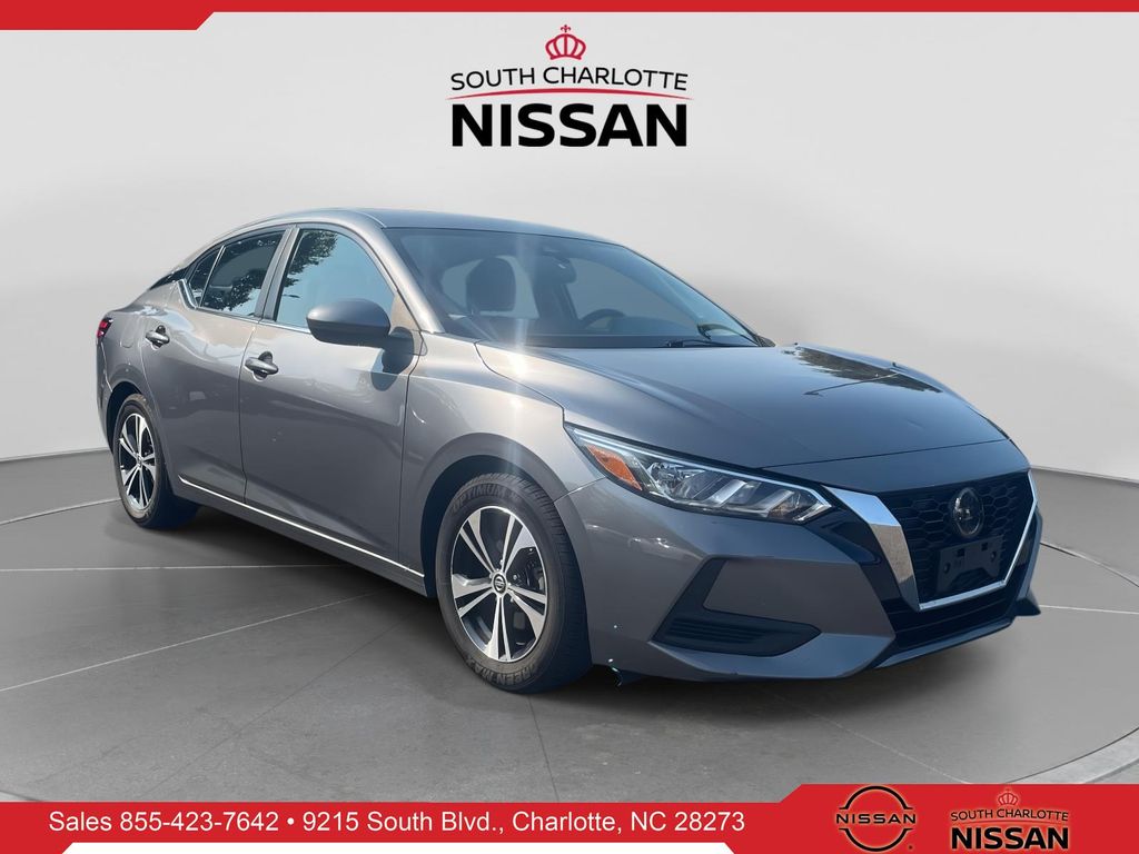 Gray (Gun Metallic) 2023 Nissan Sentra Sedan Front-Wheel Drive Continuously Variable Transmission