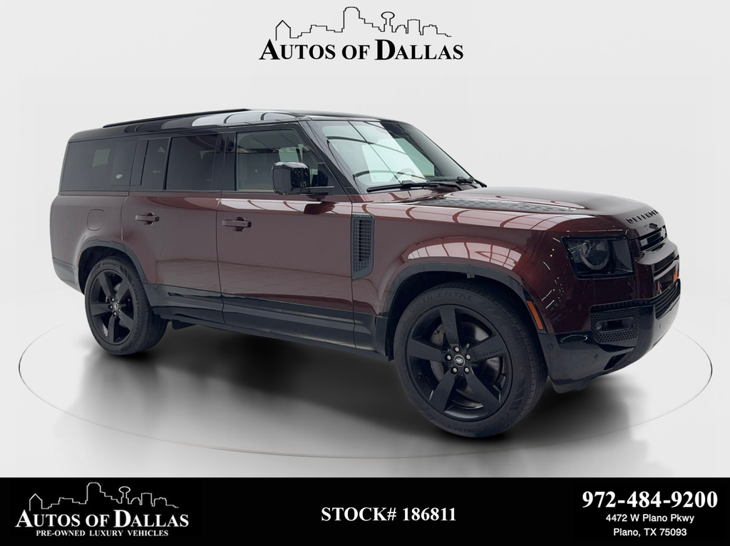 Red 2023 Land Rover Defender 130 X-Dynamic SE AWD SUV / Crossover All-Wheel Drive 8-Speed Automatic