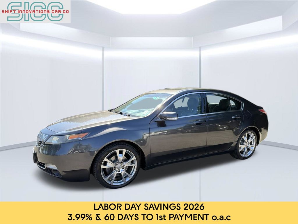 Gray 2014 Acura TL Sedan All-Wheel Drive 6-Speed Automatic