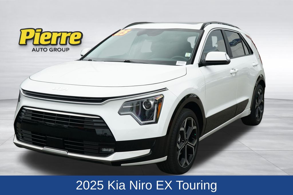 Snow White Pearl 2025 Kia Niro SUV / Crossover Front-Wheel Drive 6-Speed Dual Clutch