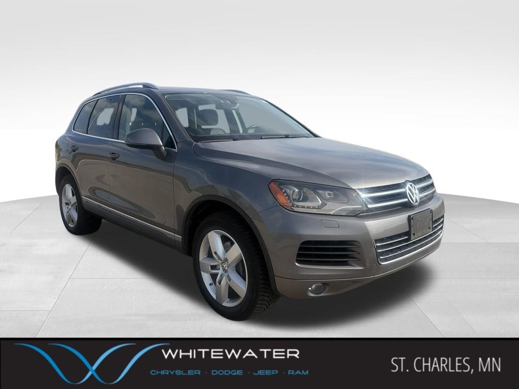 Silver 2012 Volkswagen Touareg SUV / Crossover 8-Speed Automatic
