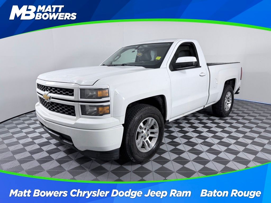 Summit White 2014 Chevrolet Silverado 1500 Pickup Truck 6-Speed Automatic Overdrive