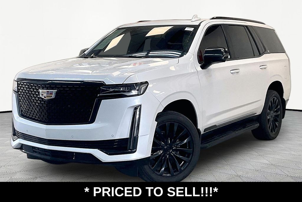 Crystal White 2024 Cadillac Escalade Premium Luxury 4WD SUV / Crossover Four-Wheel Drive Automatic