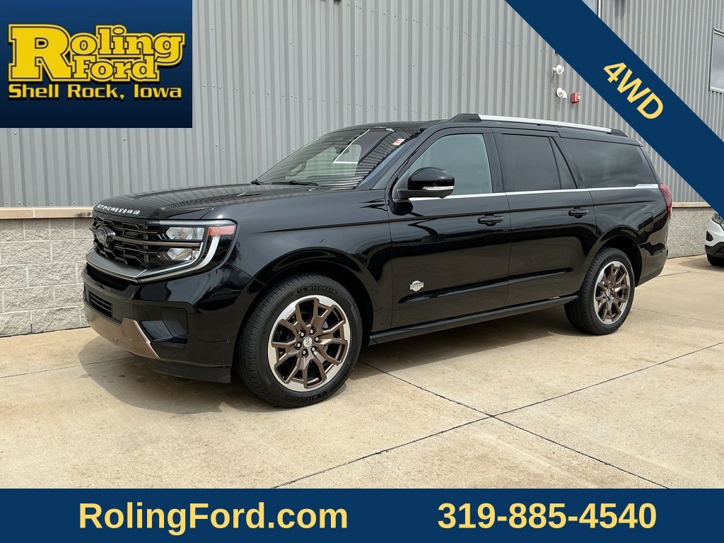 Black Metallic 2025 Ford Expedition SUV / Crossover Four-Wheel Drive Automatic