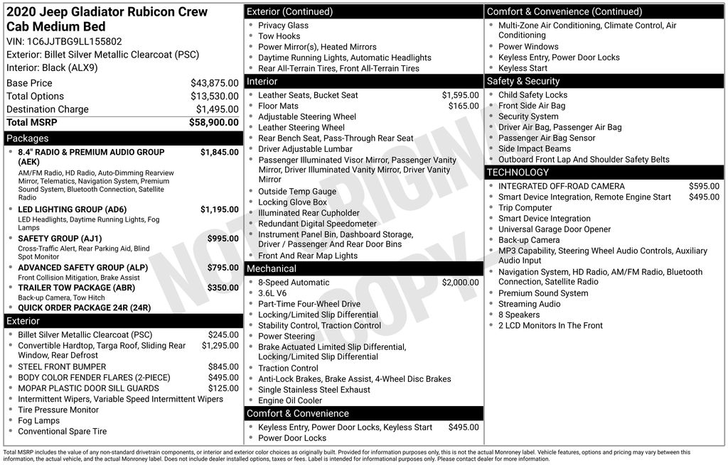 Certified Used 2020 Silver Jeep Rubicon image 8