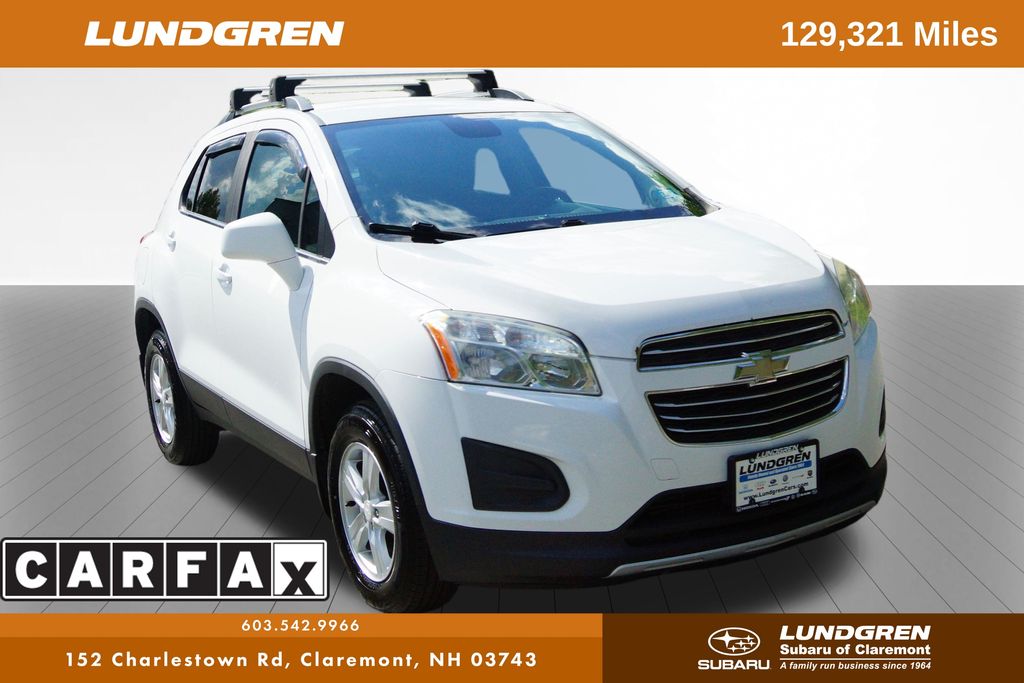 Summit White 2016 Chevrolet Trax SUV / Crossover All-Wheel Drive 6-Speed Automatic