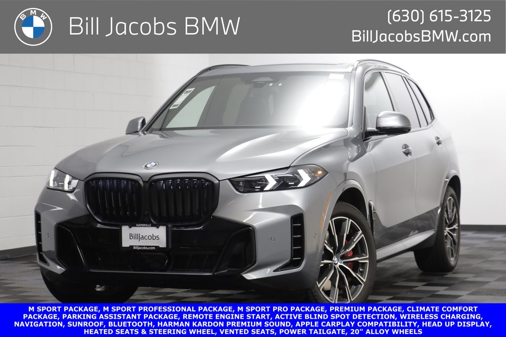 Gray (Skyscraper Grey Metallic) 2026 BMW X5 xDrive40i SUV / Crossover All-Wheel Drive Automatic
