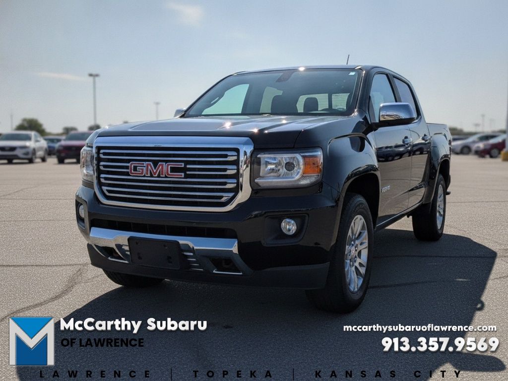 Onyx Black 2018 GMC Canyon Pickup Truck Four-Wheel Drive 8-Speed Automatic