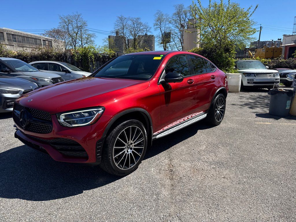Red 2020 Mercedes-Benz GLC 300 Coupe 4MATIC SUV / Crossover All-Wheel Drive 9-Speed Automatic