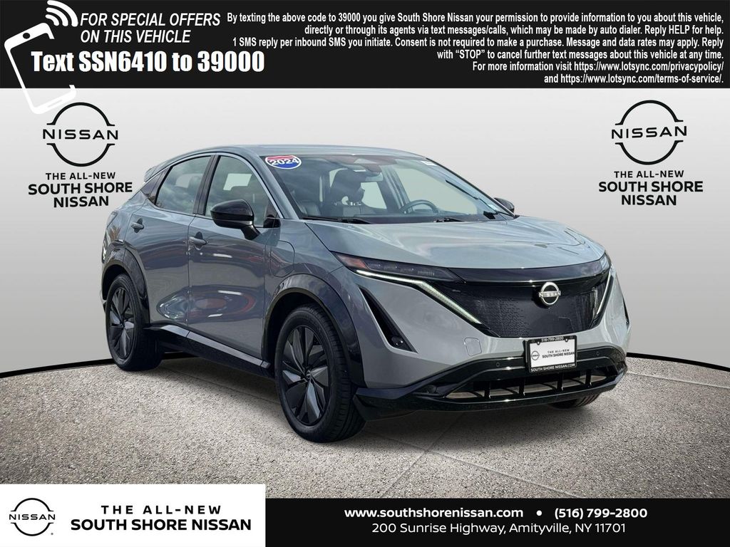 Boulder Gray 2024 Nissan Ariya Engage FWD SUV / Crossover Front-Wheel Drive Continuously Variable Transmission