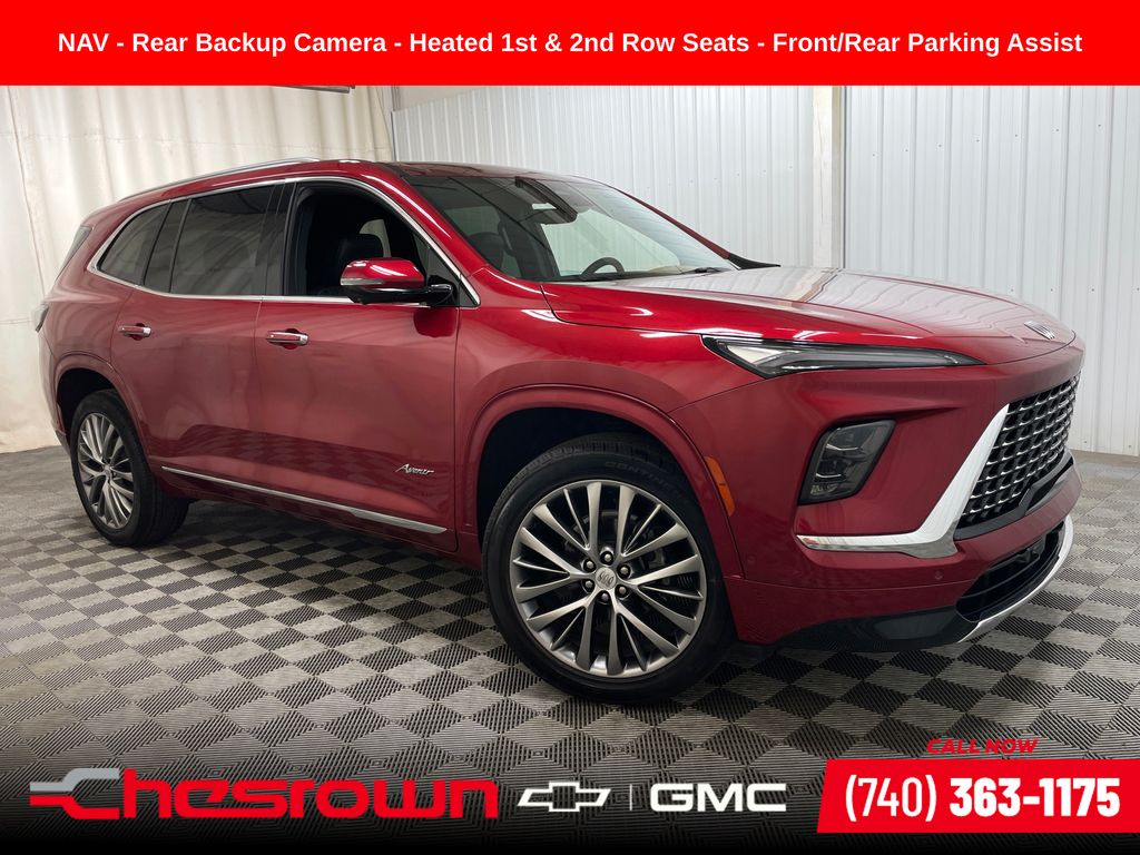 Cherry Red Tintcoat 2026 Buick Enclave SUV / Crossover Four-Wheel Drive 8-Speed Automatic