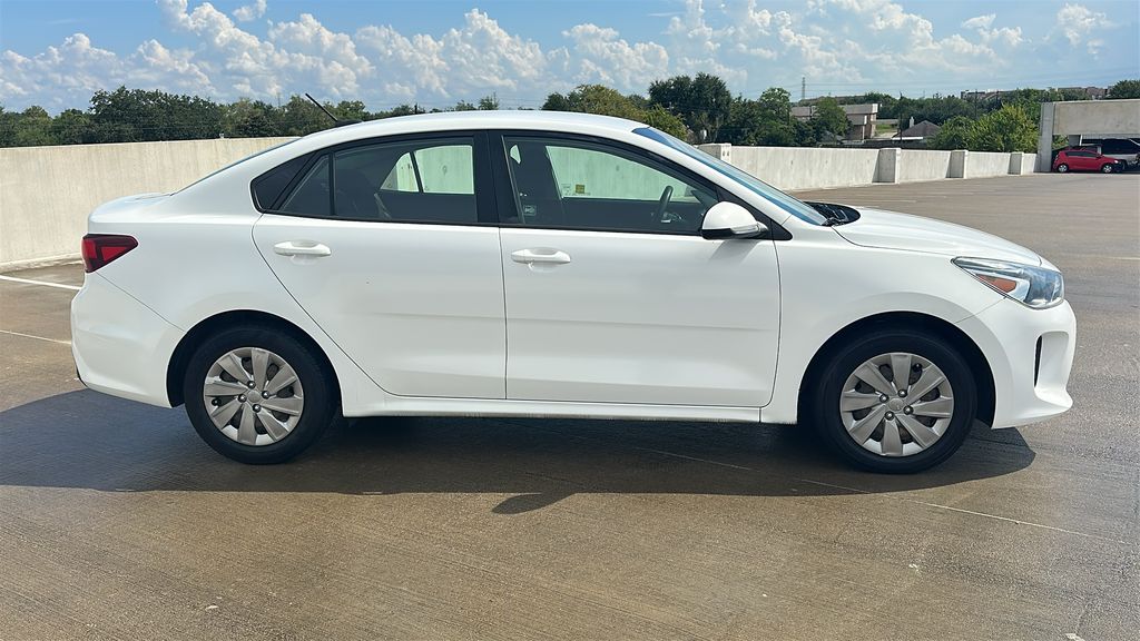 2019 Kia Rio S White at Emmons Autoplex