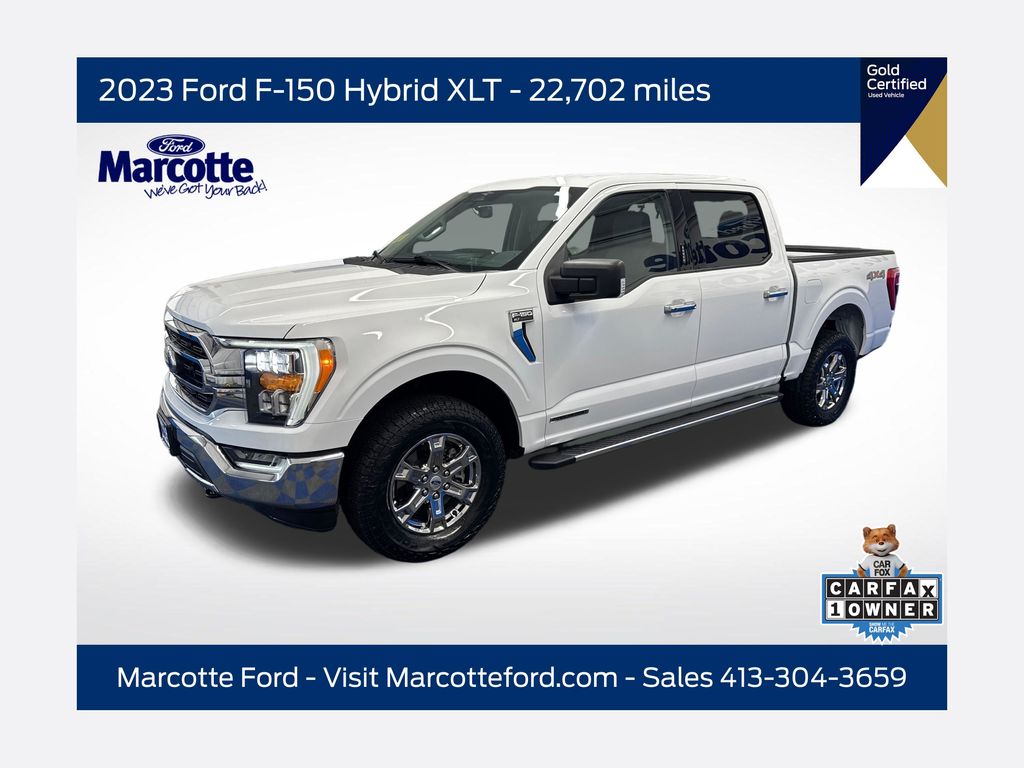 Oxford White 2023 Ford F-150 Pickup Truck Four-Wheel Drive Automatic