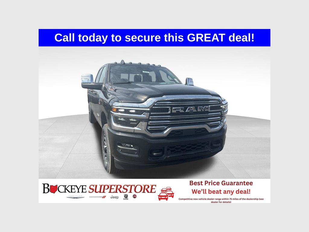 Diamond Black 2026 RAM 2500 Pickup Truck Four-Wheel Drive 8-Speed Automatic