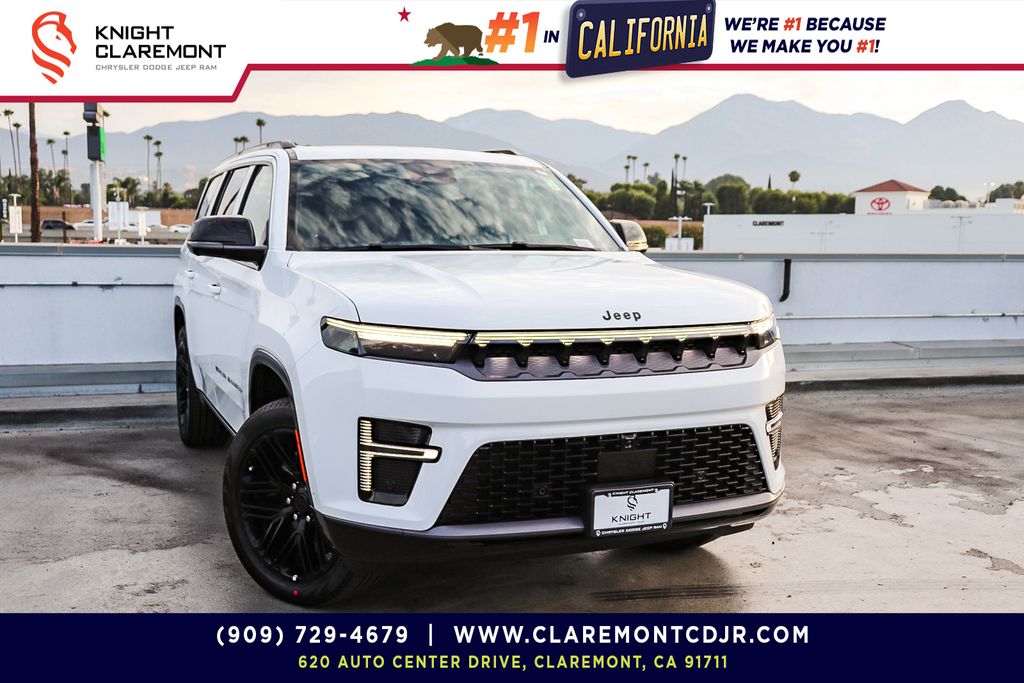 Bright White Clearcoat 2026 Jeep Grand Wagoneer SUV / Crossover Four-Wheel Drive 8-Speed Automatic