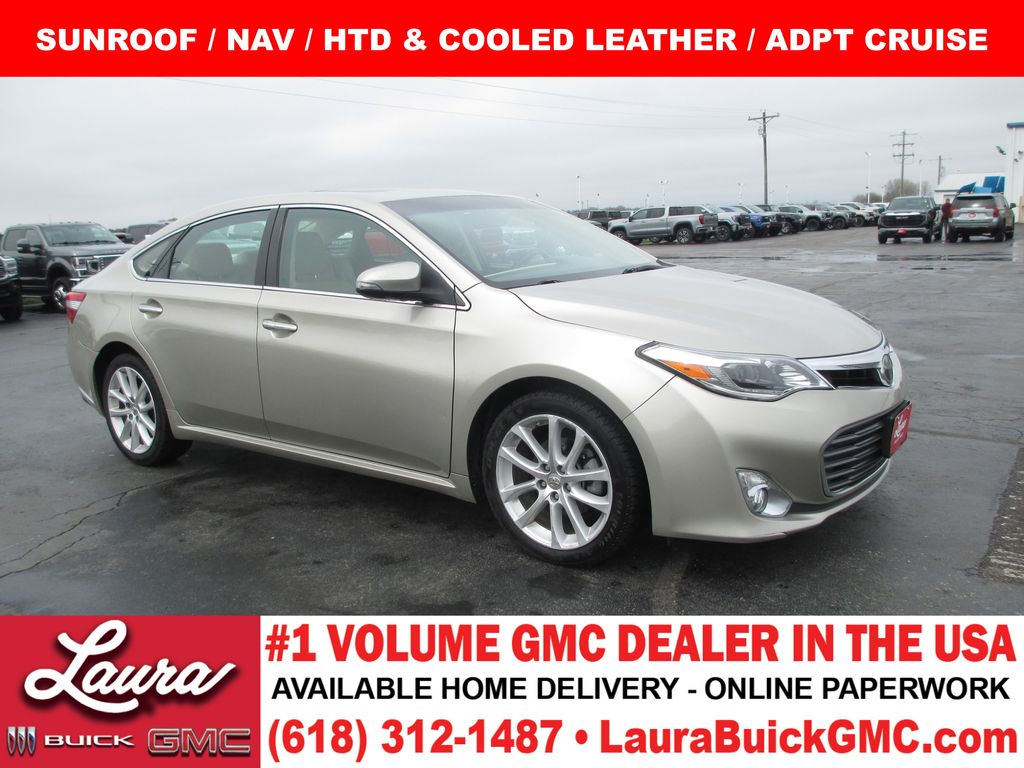 Creme Brulee Mica 2014 Toyota Avalon Limited Sedan Front-Wheel Drive 6-Speed Automatic