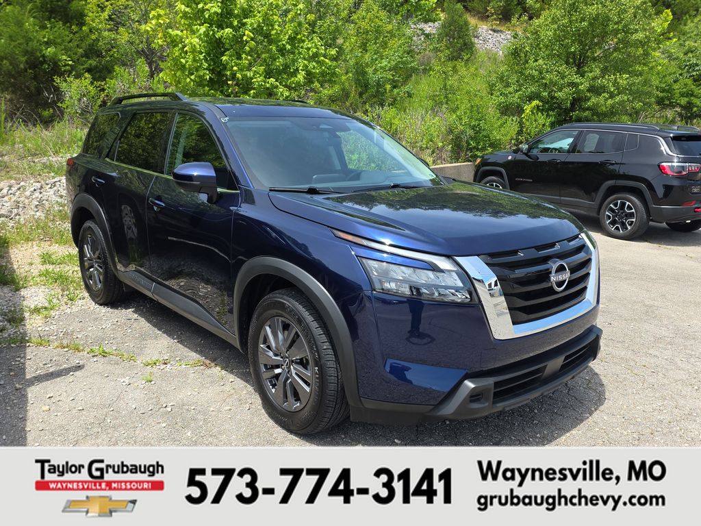Deep Ocean Blue Pearl 2025 Nissan Pathfinder SUV / Crossover Front-Wheel Drive 9-Speed Automatic