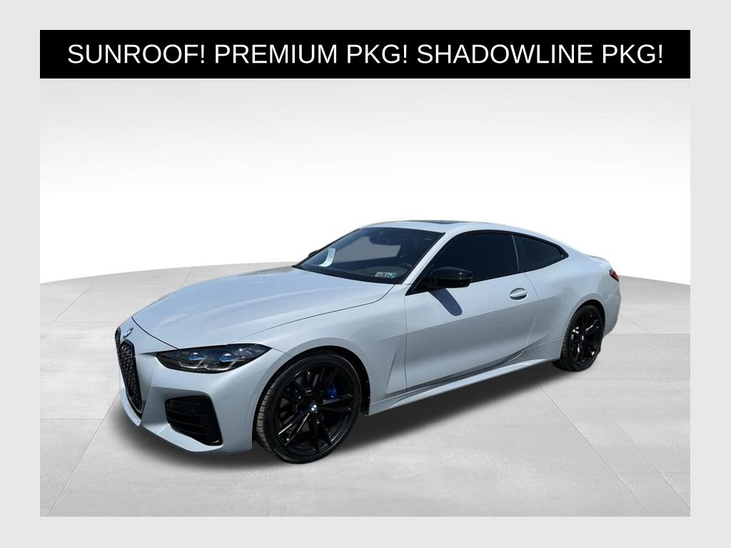 Brooklyn Gray Metallic 2022 BMW 4 Series M440i Coupe xDrive Coupe All-Wheel Drive 8-Speed Automatic