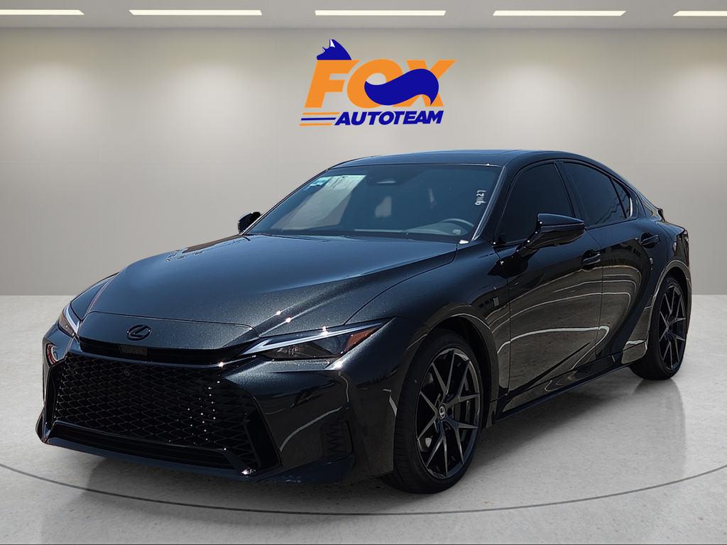 Black 2026 Lexus IS Sedan Rear-Wheel Drive 8-Speed Dual Clutch
