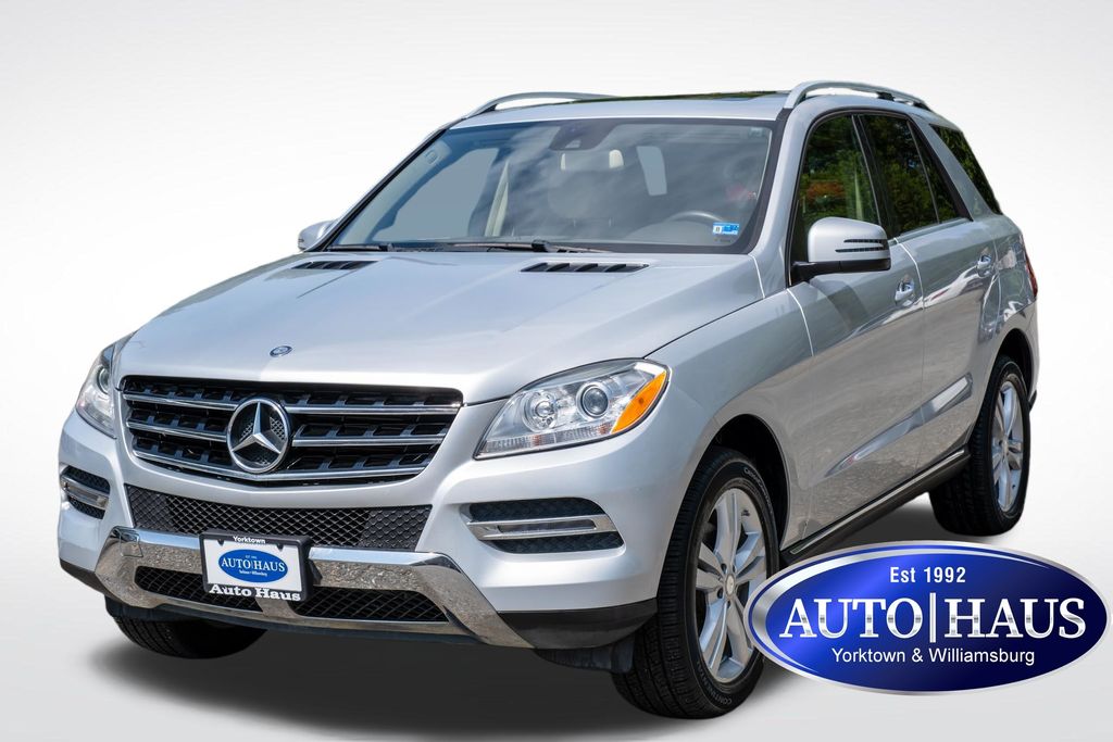 Iridium Silver Metallic 2015 Mercedes-Benz M-Class SUV / Crossover All-Wheel Drive 7-Speed Automatic