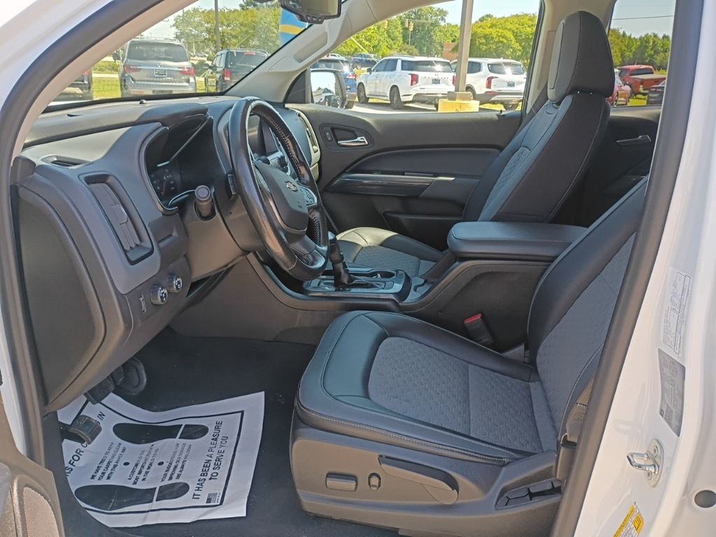 2021 Chevrolet Colorado Z71 White at Stokes Mazda