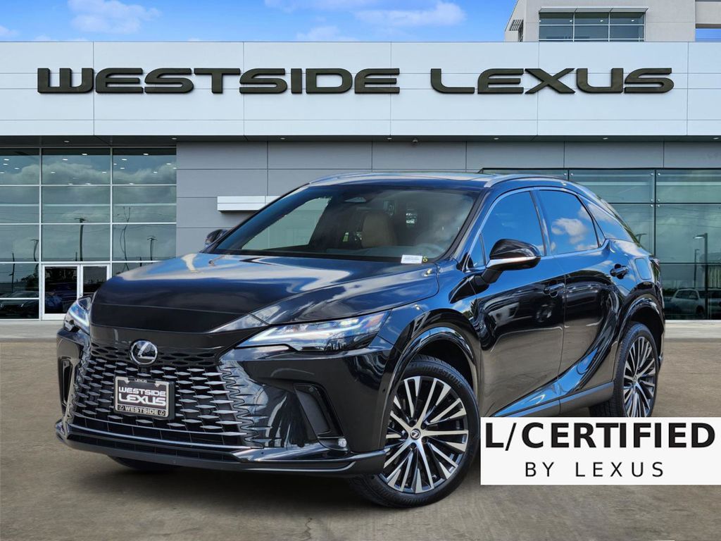 Black (Caviar) 2025 Lexus RX SUV / Crossover Front-Wheel Drive 8-Speed Automatic