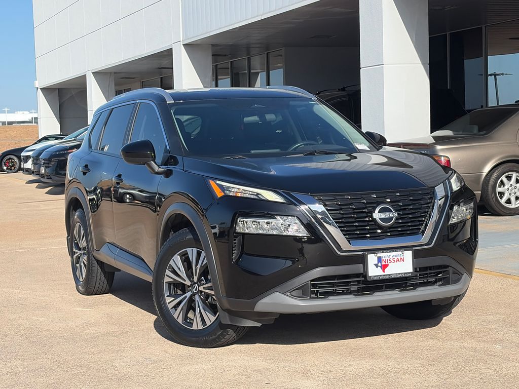 Super Black 2023 Nissan Rogue SUV / Crossover Front-Wheel Drive Continuously Variable Transmission