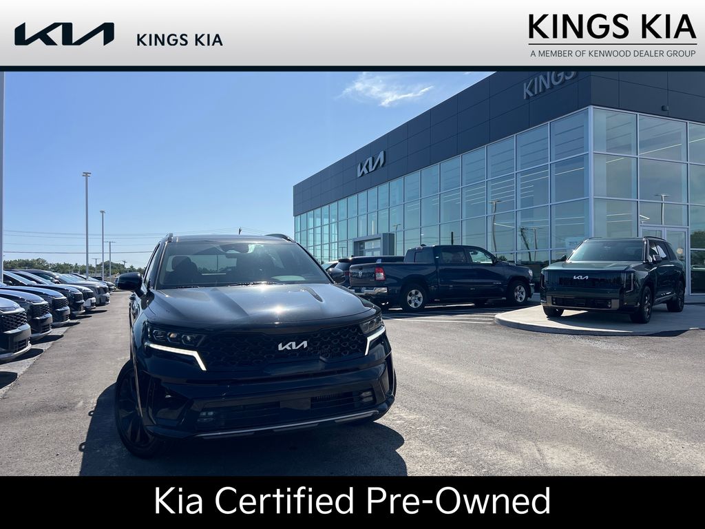 Ebony Black 2023 Kia Sorento SUV / Crossover All-Wheel Drive 8-Speed Dual Clutch