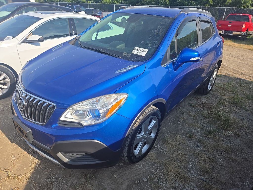 Brilliant Blue Metallic 2016 Buick Encore SUV / Crossover Front-Wheel Drive 6-Speed Automatic Overdrive